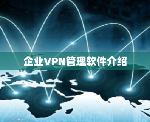 企业VPN管理软件介绍