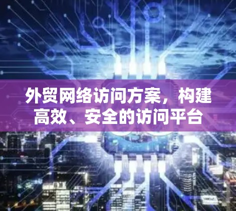 外贸网络访问方案,构建高效、安全的访问平台 外贸网络访问方案,构建高效、安全的访问平台