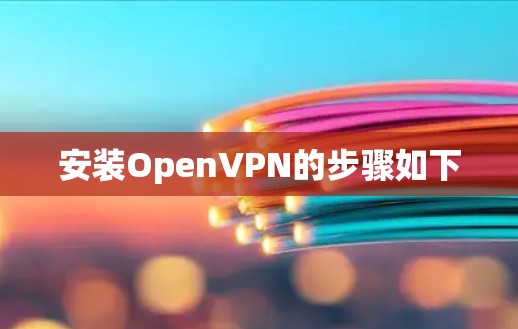 安装OpenVPN的步骤如下 安装OpenVPN的步骤如下