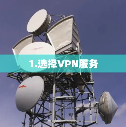 1.选择VPN服务