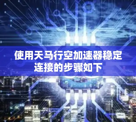 使用天马行空加速器稳定连接的步骤如下