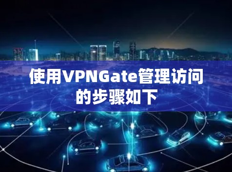 使用VPNGate管理访问的步骤如下 使用VPNGate管理访问的步骤如下