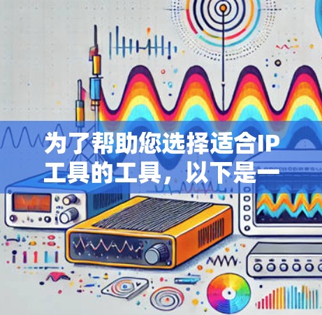 为了帮助您选择适合IP工具的工具,以下是一些推荐,涵盖了不同的需求和使用场景 为了帮助您选择适合IP工具的工具,以下是一些推荐,涵盖了不同的需求和使用场景