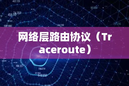 网络层路由协议（Traceroute）